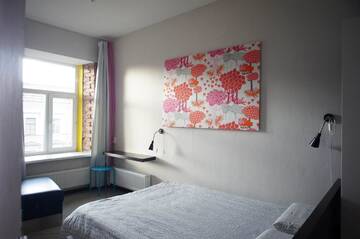 Стандартный двухместный номер с 1 кроватью и душем в Гостинице Vitamin Hostel